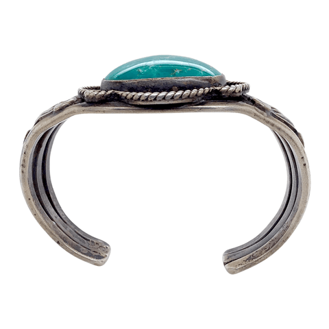 Image of Native American Bracelet - Stunning Royston Turquoise Pawn Bracelet