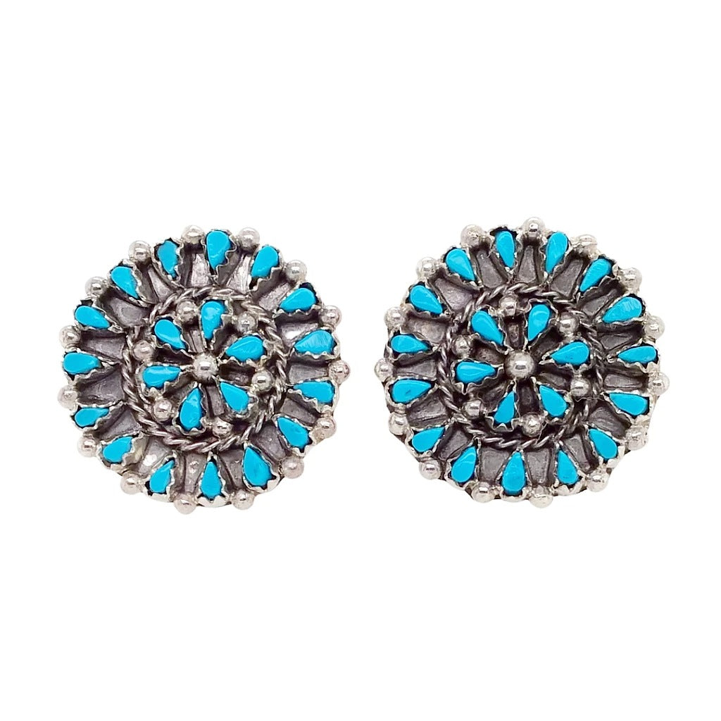 Sleeping beauty turquoise stud 2025 earrings