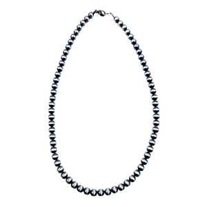 Native American Necklaces & Pendants - 22 Inch Navajo Pearls Necklace - 8mm Beads- Native American