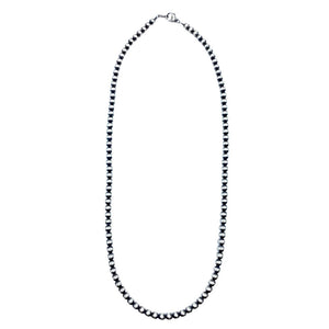 Native American Necklaces & Pendants - 26 Inch Navajo Pearls Necklace - 6mm Beads- Native American