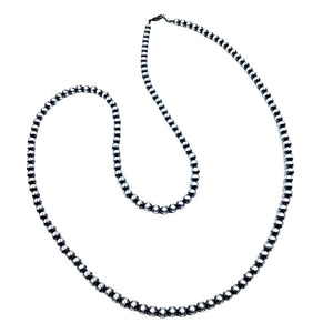 Native American Necklaces & Pendants - 36 Inch Navajo Pearls Necklace - 6mm Beads - Native American