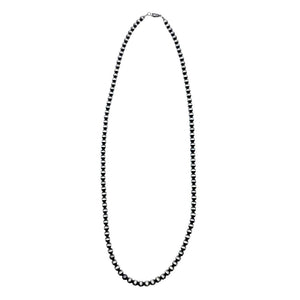 Native American Necklaces & Pendants - 36 Inch Navajo Pearls Necklace - 8mm Beads- Native American