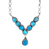 Native American Necklaces & Pendants - Navajo Blue Bird Turquoise Dangle Necklace- Ella Peters