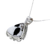 Native American Necklaces & Pendants - Navajo White Buffalo Pendant Necklace - L. Yazzie - Native American