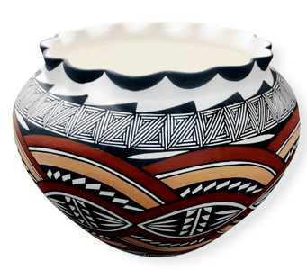 SOLD Acoma Traditional Design P.ot