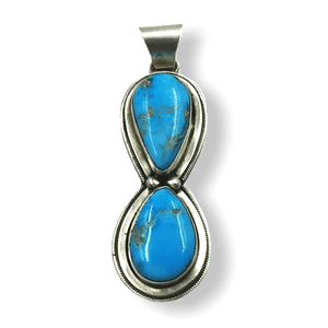 SOLD 2 Stone Kingman Turquoise