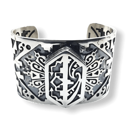 Image of SOLD Intricate Design Stamped Brace.