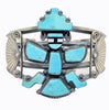 Sold Navajo Kingman Turquoise Kachina Dancer - Native American