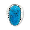 Sold Navajo Kingman Turquoise Men's Ring - Native American