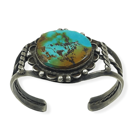 Image of Sold Navajo  Turquoise B.racelet - Native American