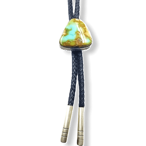 Image of SOLD Navajo Royston Turquoise B.olo Tie