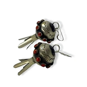 SOLD Navajo Spiny Oyster Blossom E.arrings