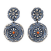 Navajo Spiny Oyster Cowgirl's Post Earrings