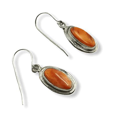 Image of SOLD Navajo Spiny Oyster Earr