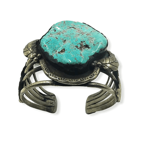 SOLD Navajo Turquoise Nugget Br.acelet