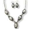 Navajo White Buffalo Necklace Set