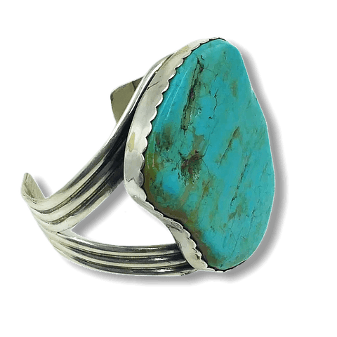 Image of SOLD Turquoise Nugget Brace.