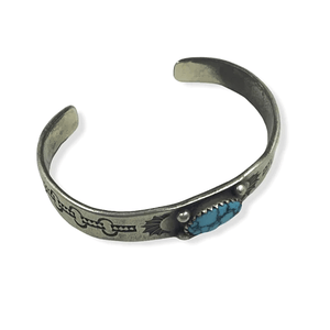 SOLD Turquoise  -Stamped
