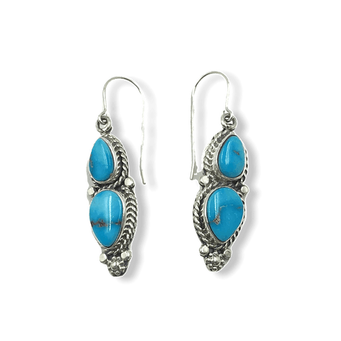Image of SOLD Sonoran Gold Turquoise Earrings