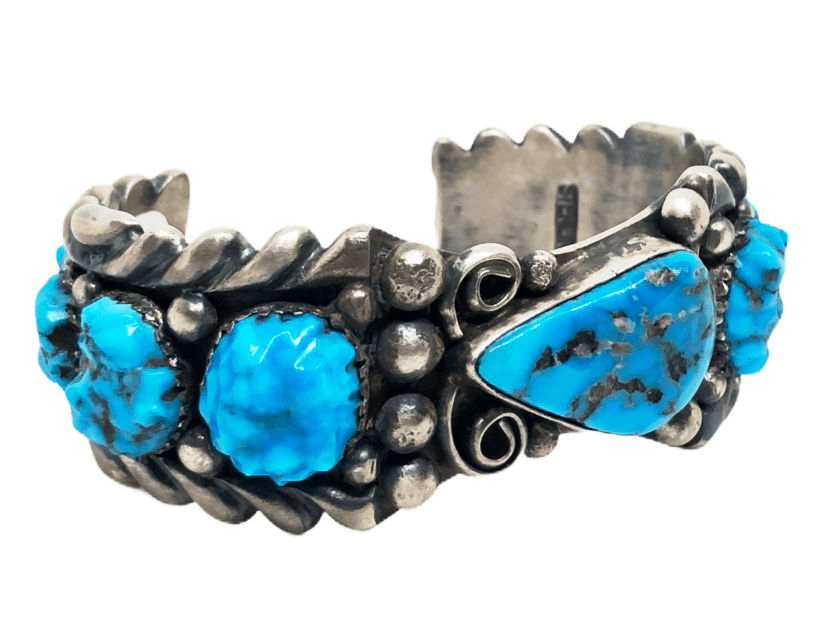 Zuni Turquoise Butterfly Bracelet – Cahokia Mounds